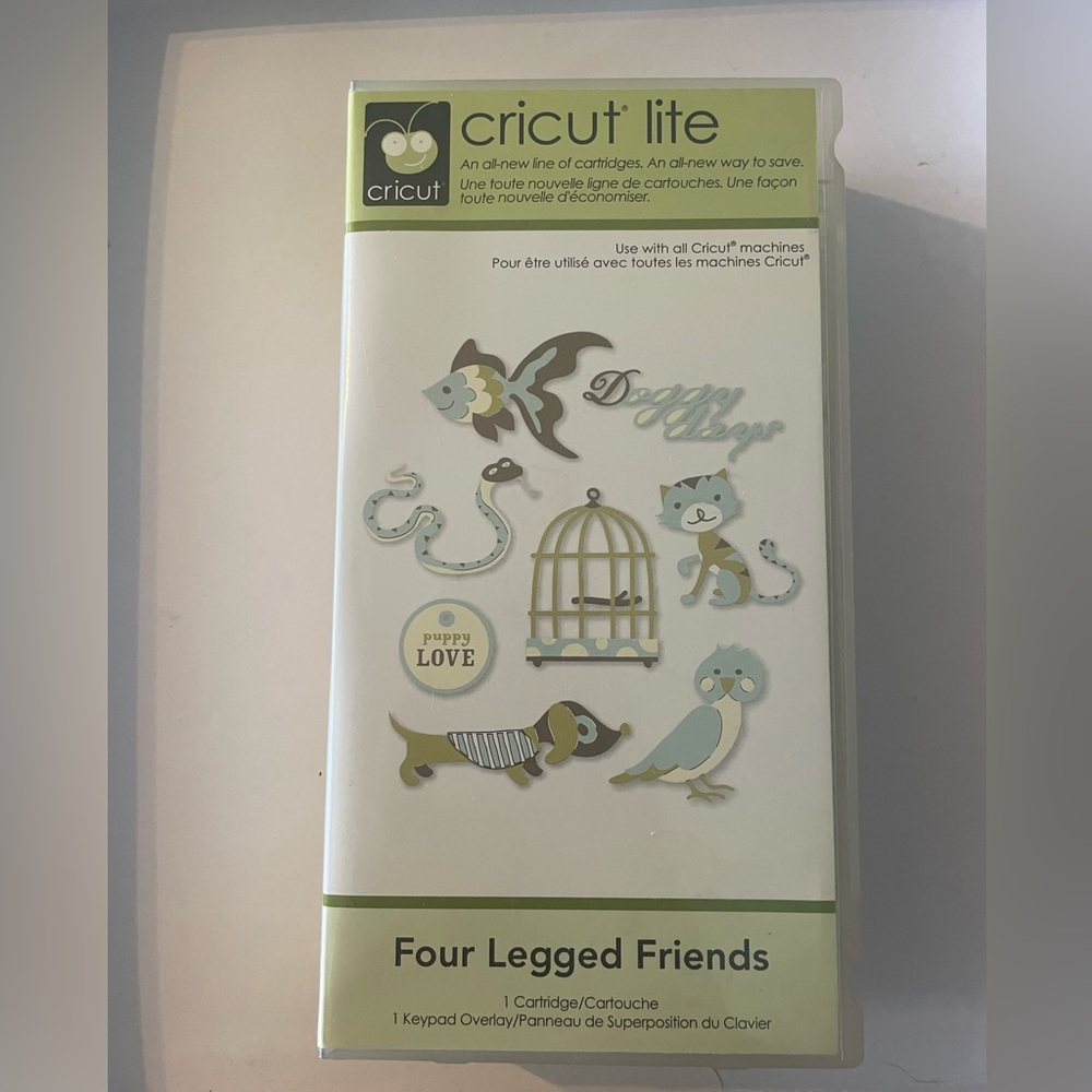 Cricut lite cartridge Four Legged Friends